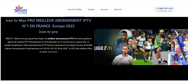 abonnement iptv iron